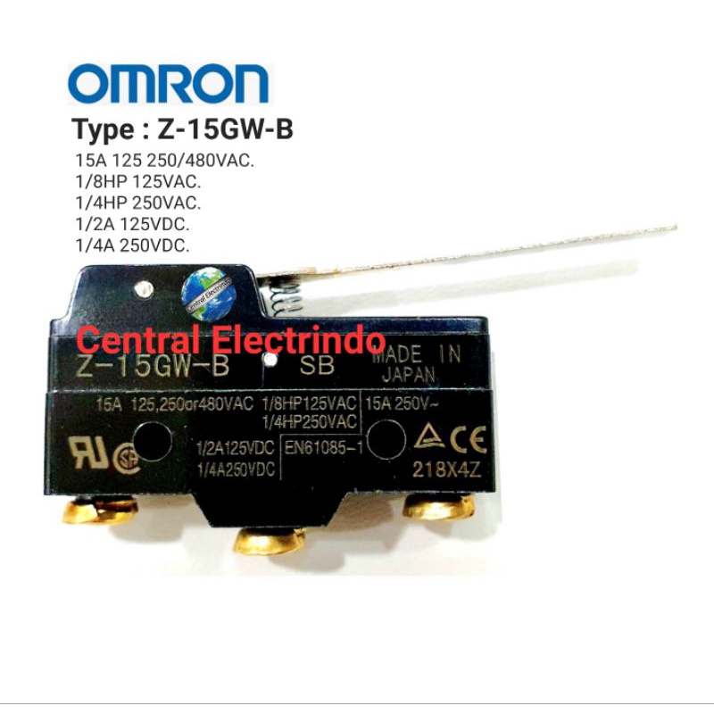 Limit Switch/Micro Switch Z-GW-B Omron.