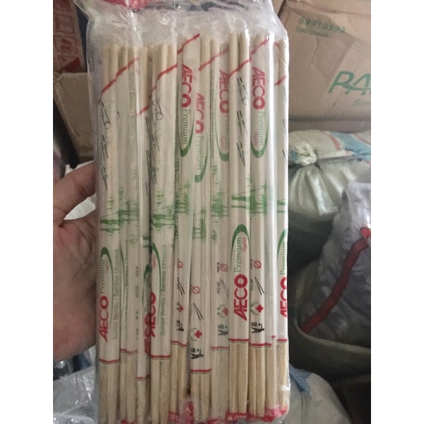 Sumpit Kayu isi 50 pasang Bambu Bamboo skewer