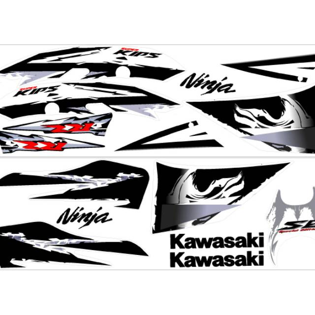 STIKER NINJA RR NEW TAHUN 2012 SE