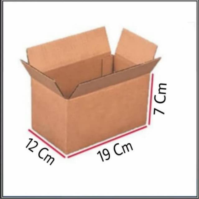 

Kardus Kotak Karton Packanging 19X12X7 Murah