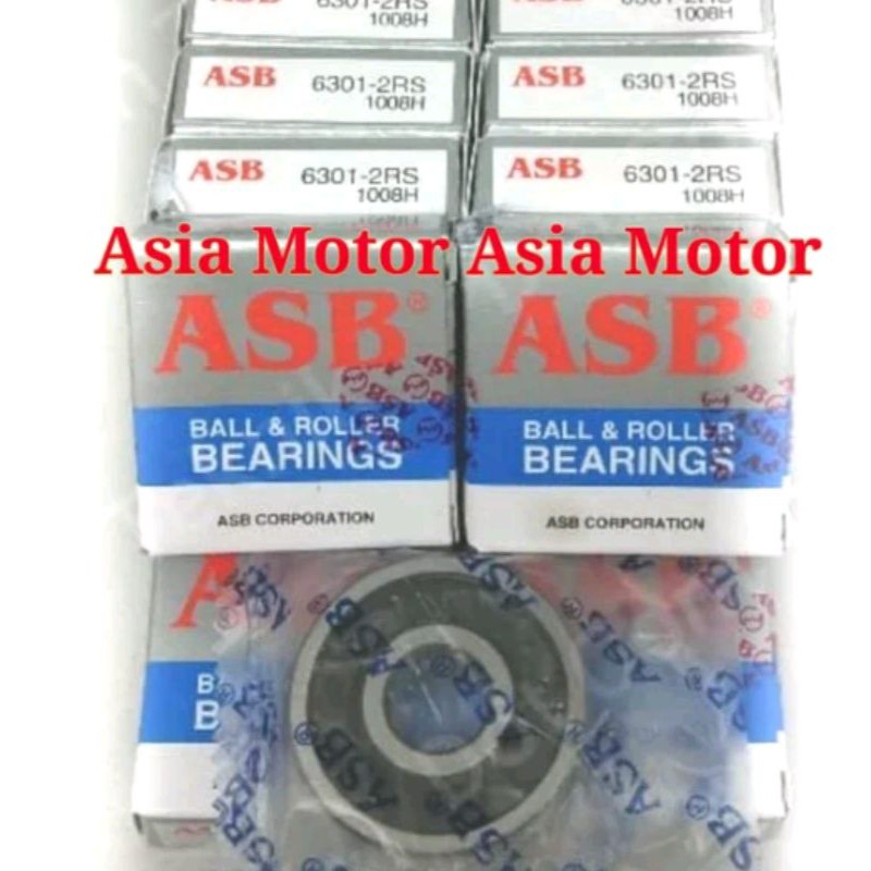 Bearing Laher Roda Depan 6301 2RS Honda Versa Verza Bering Klaher Roda Depan Versa 6301 2RS ASB NIS