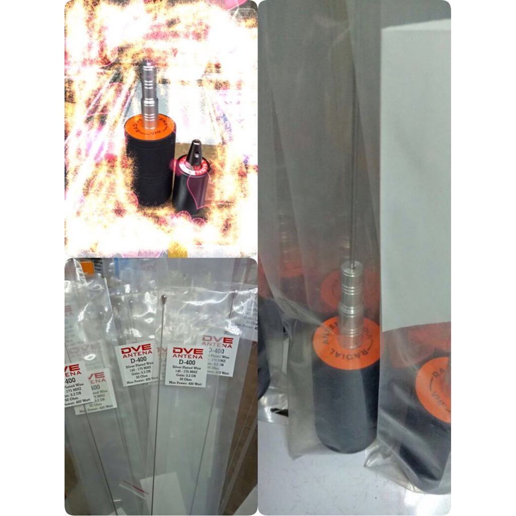 Promo ANTENA MOBIL DVE BONGGOL BESAR LODING KAWAT PERAK FREK VHF 140 174mhz Murah