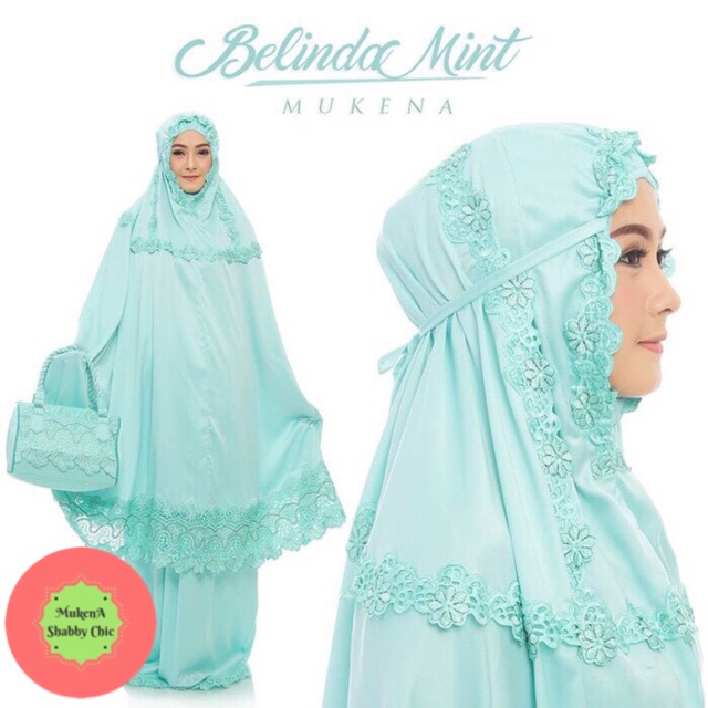 Mukena Belinda mukena mewah dengan 5 variant warna, mukena cantik mukena adem dan tidak menerawang