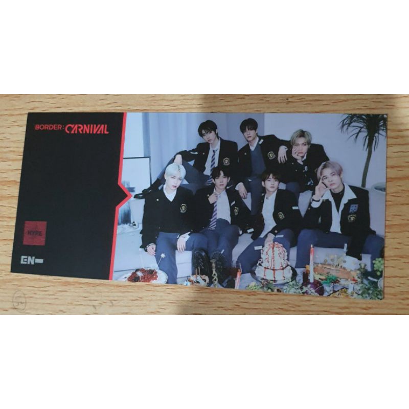 [WTS] Tiket enhypen official border carnival hype
