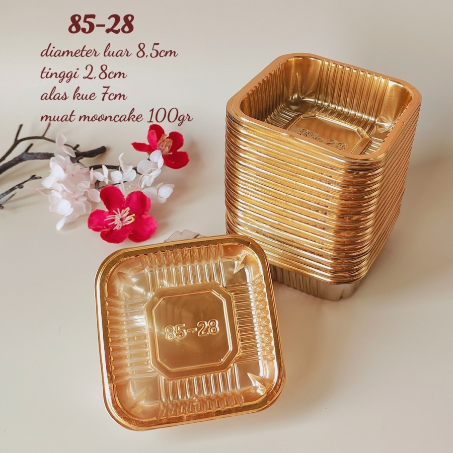 100GR (100TRAY) TRAY MIKA MOONCAKE TRAY MIKA KUE BULAN TRAY KUE BULAN TRAY MOONCAKE