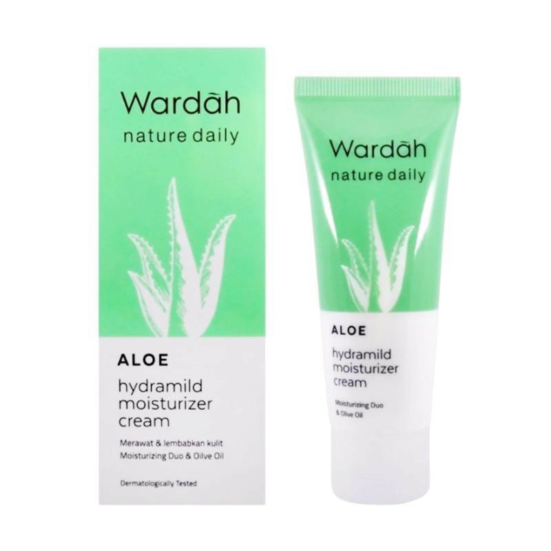 Wardah Nature Daily Aloe Hydramild Moisturizer cream 40 ml [ORIGINAL]