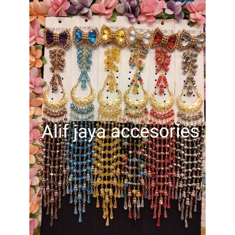 Bros dagu Jurai panjang / Bros dagu Jurai HANDMADE-1