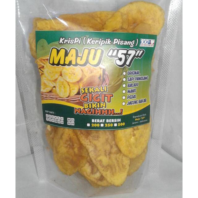 

KERIPIK PISANG RAJA NANGKA 250Gr