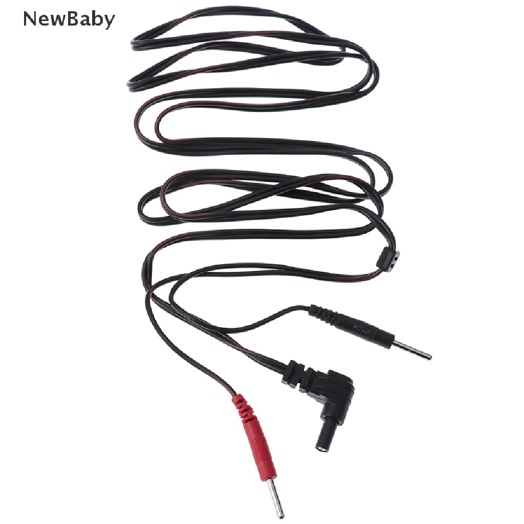 Kabel Konektor Elektroda Standar Pin 2mm Untuk Pijat Bayi