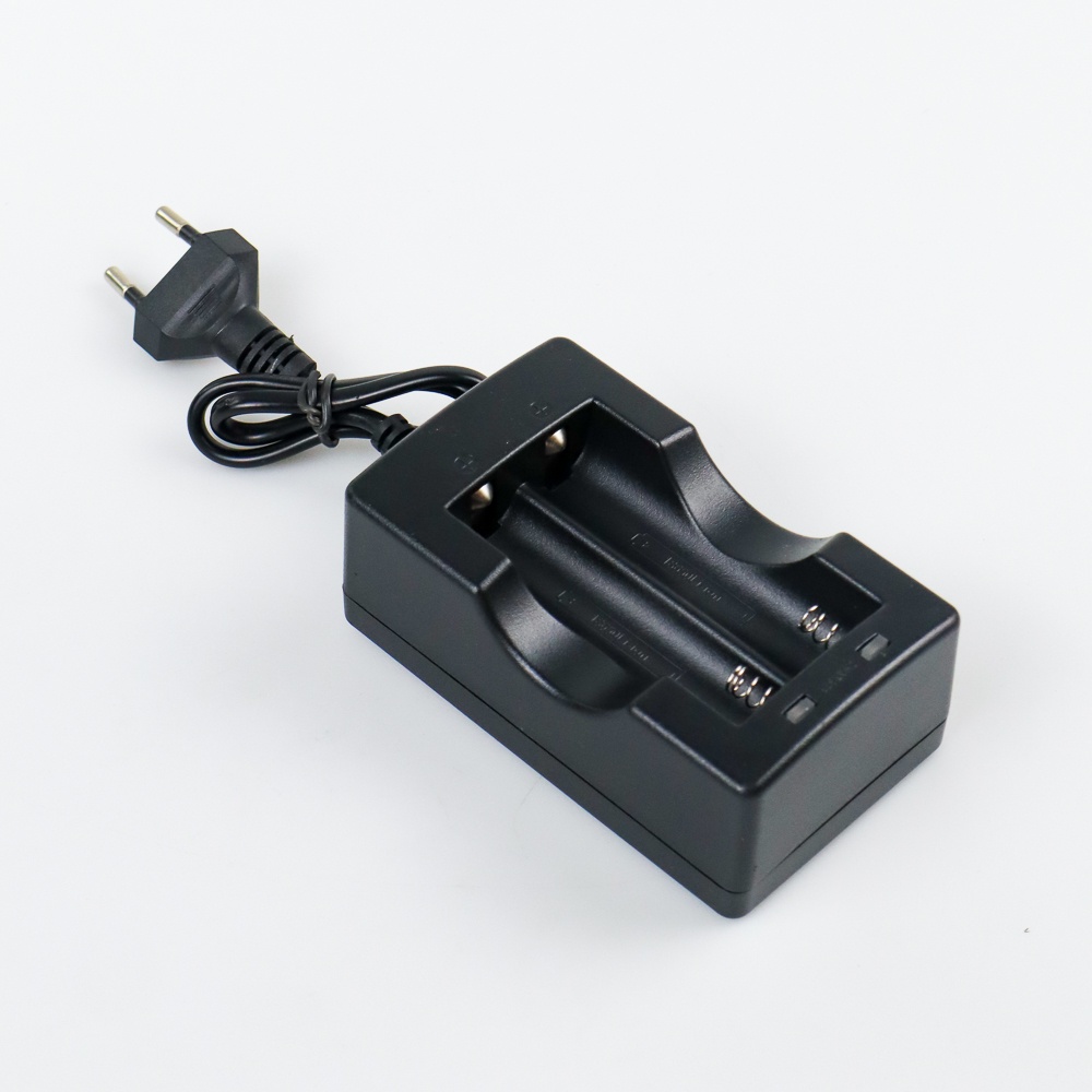 Cell Charger 18650 (Dual Battery Slot) - A-CC-02 - OMAD15BK Black