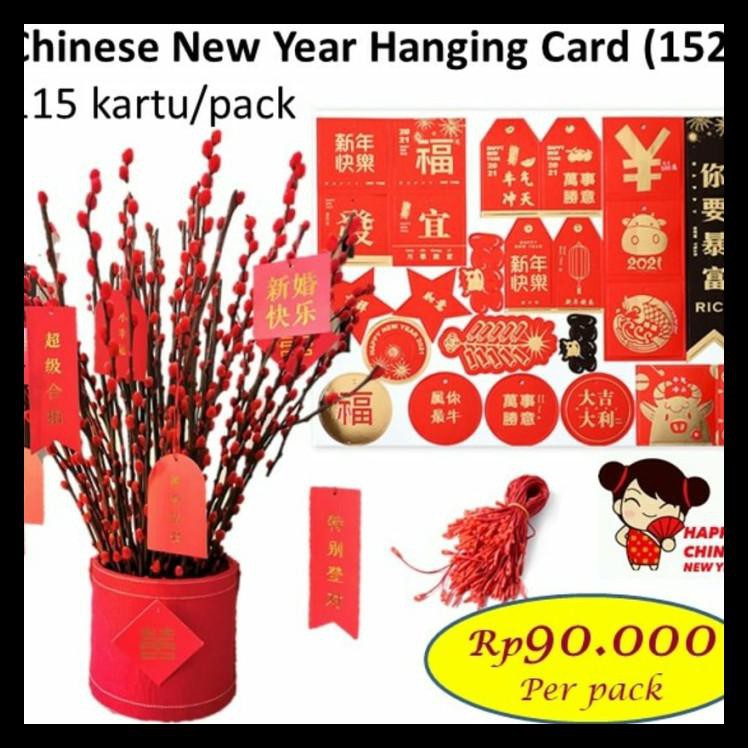 Banting Harga Chinese New Year Handing Cards - Variasi Imlek - Gantungan Imlek