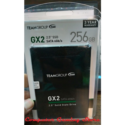 Team Group GX2 256GB SATAIII SSD 2.5" for PC, AIO, Laptop