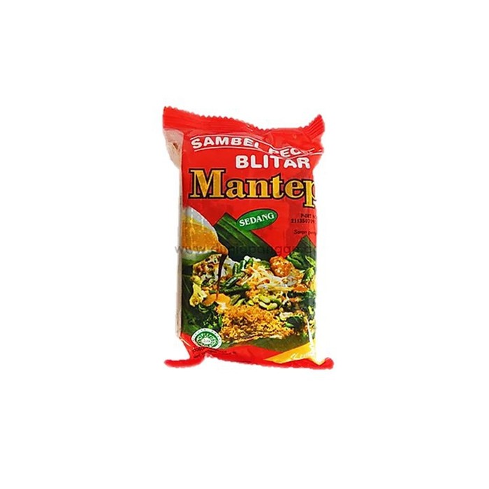 

Enak Eco Sambel Pecel Blitar Mantep Sedang 185gr