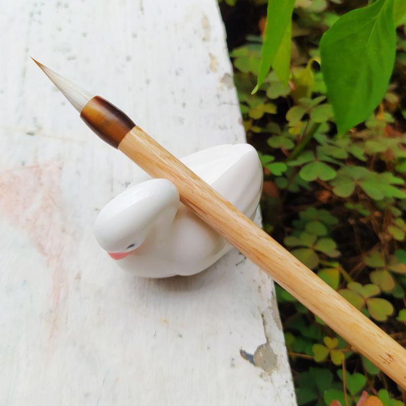 

MIAOYI Chinese watercolor brush kuas cat air cina chicken goat hair