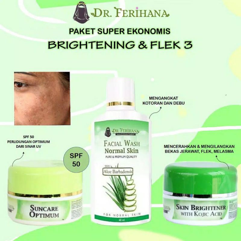 skincare dr ferihana