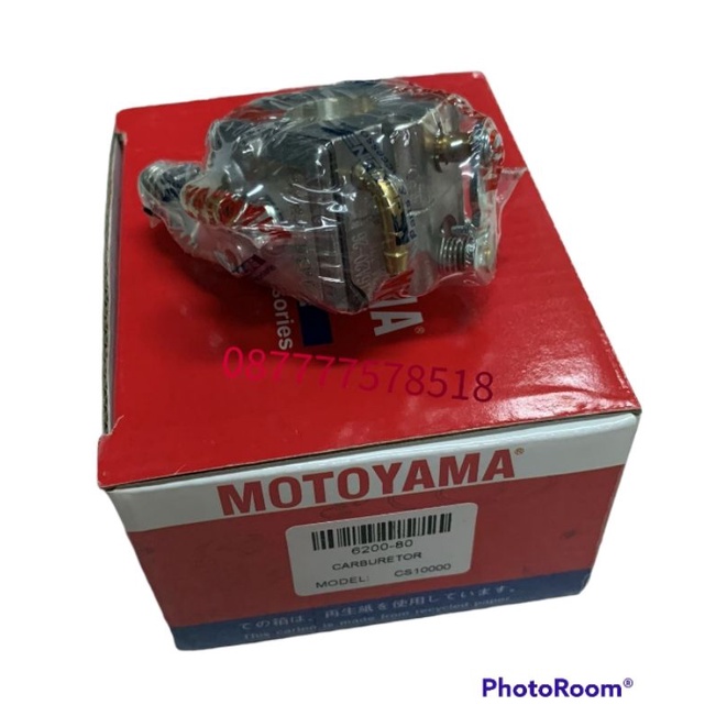 Karburetor Chain Saw Motoyama CS 10000   Spare part Mesin Potong Kayu Motoyama CS 10000