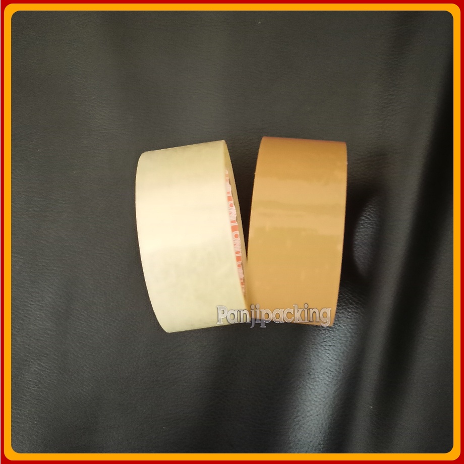 

HJK Lakban 1 dus Bening / Coklat Uno 2 inch 45mm x 90Yard isi 72 Roll