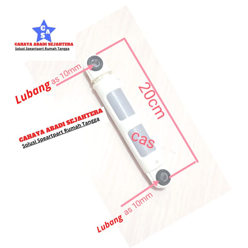 Shockbleaker tabung mesin cuci otomatis fronloading samsung