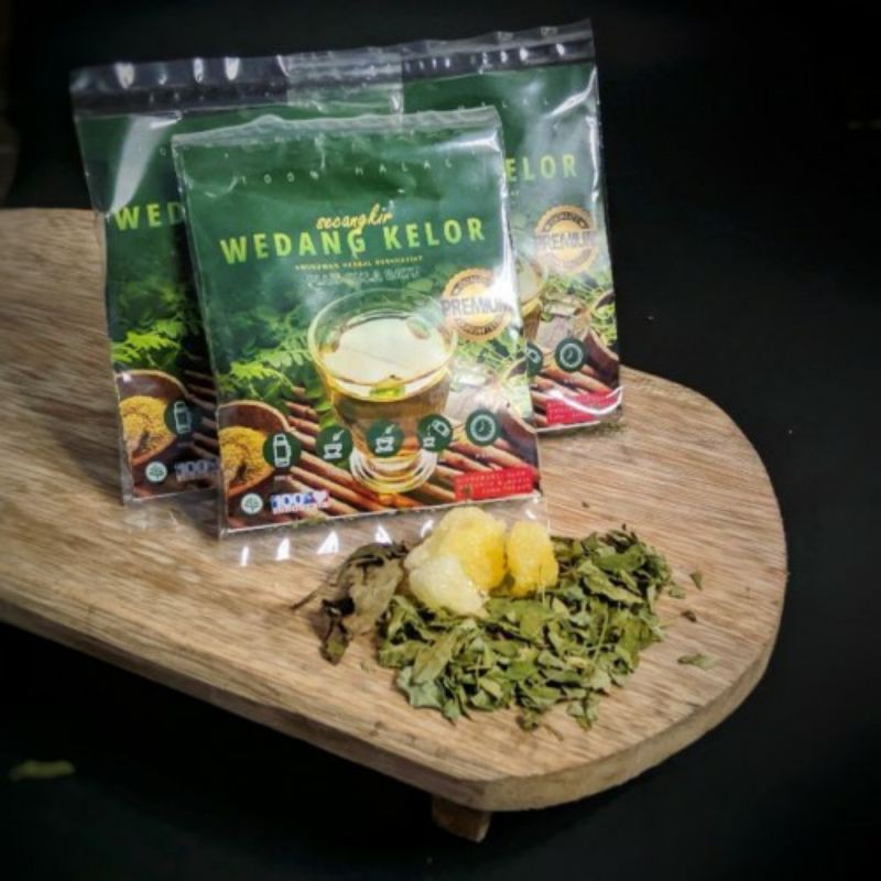

Minuman Teh Kesehatan Herbal Wedang Kelor Dengan Gula Batu