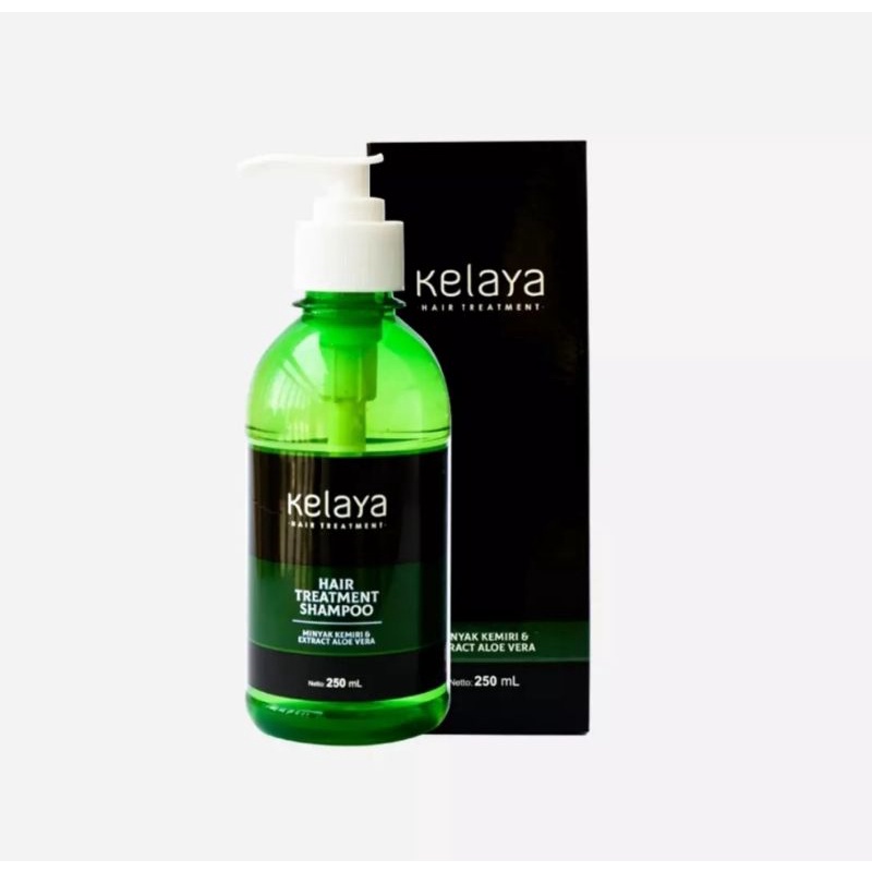 KELAYA Hair Treatment Shampoo - Shampo Perawatan Rambut Rusak Rontok Bercabang Kulit Kepala Ketombe