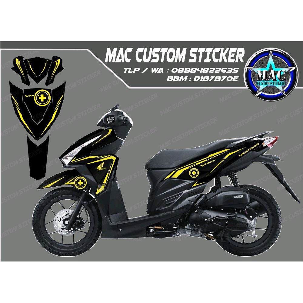 Cutting Stiker Vario Techno 125 Vario 150 Limited Edition