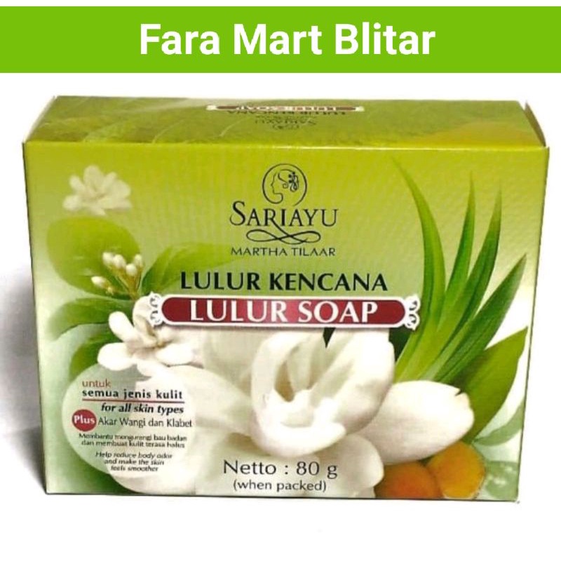 SABUN LULUR KENCANA ORIGINAL SARIAYU 80gr