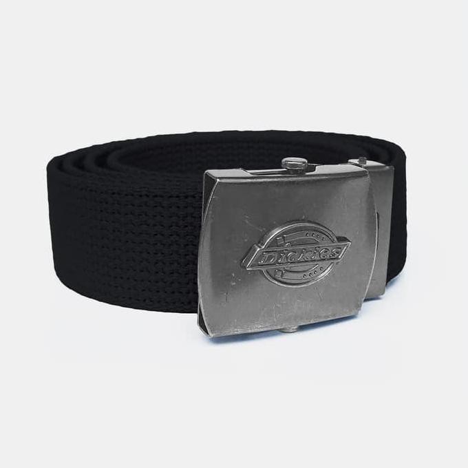 TERBARU  DICKIES-COTTON BELT 30MM IKAT PINGGANG-11DI0302 - Hitam