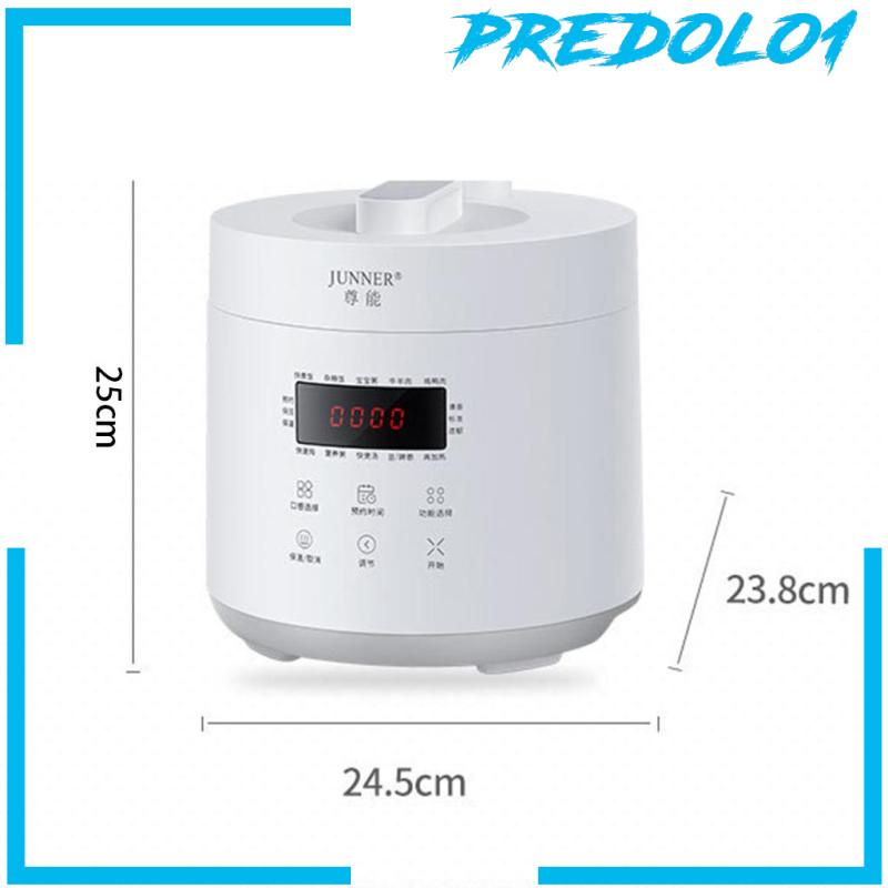 [PREDOLO1] 2.5L Electric Rice Cooker Steamer Pot cook Non-Stick Liner for EU Adaptor