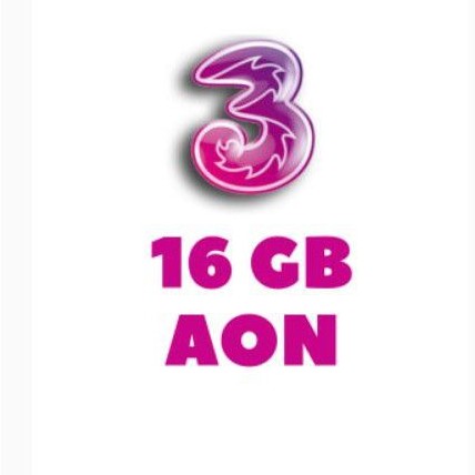 paket internet tri kuota tri 16GB aon