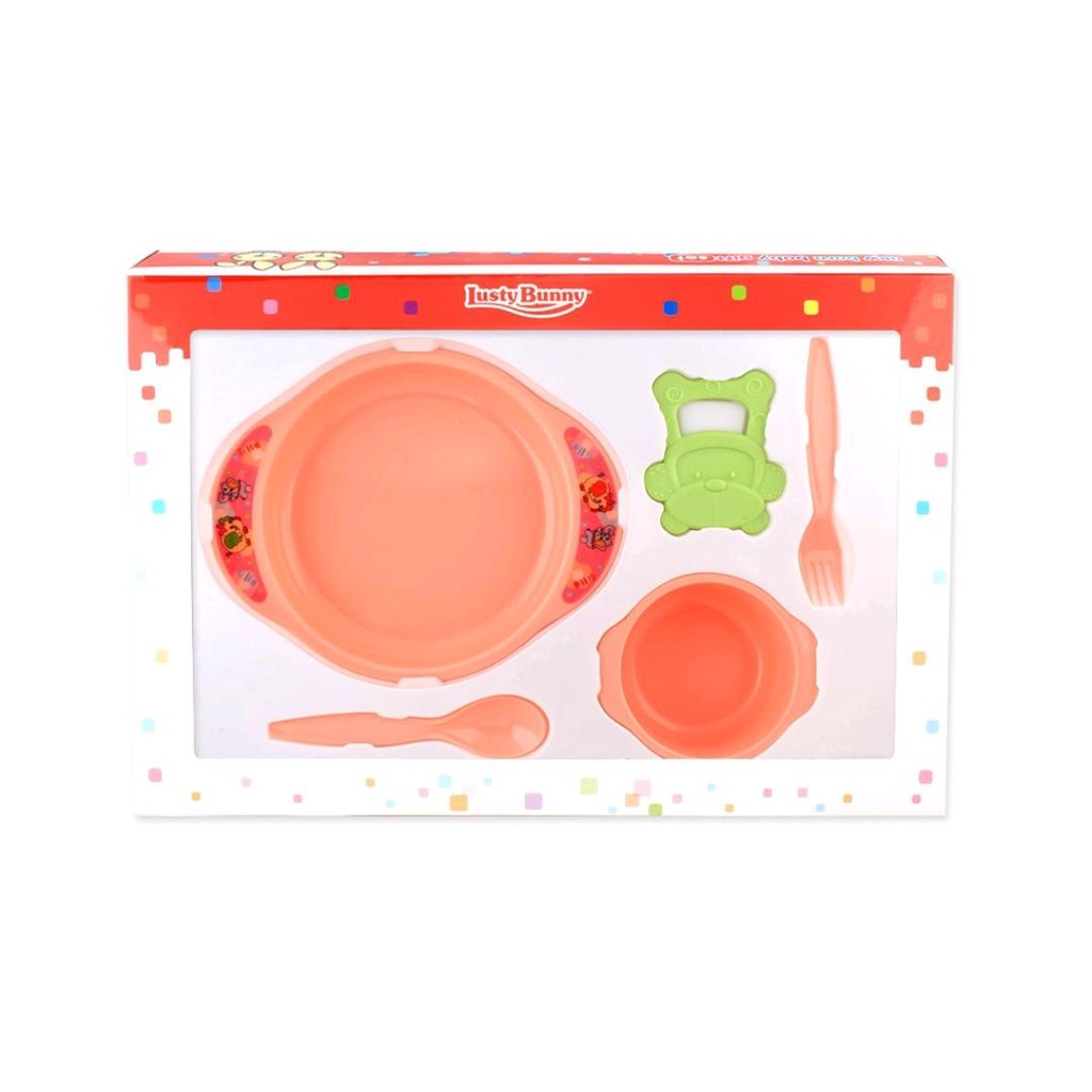 LUSTY BUNNY FEEDING SET LB-1201 / FEEDING SET