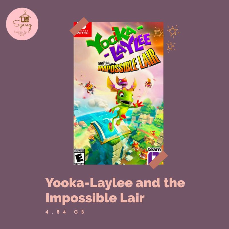 Yooka Laylee and the Impossible Lair Nintendo Switch Yooka-Laylee