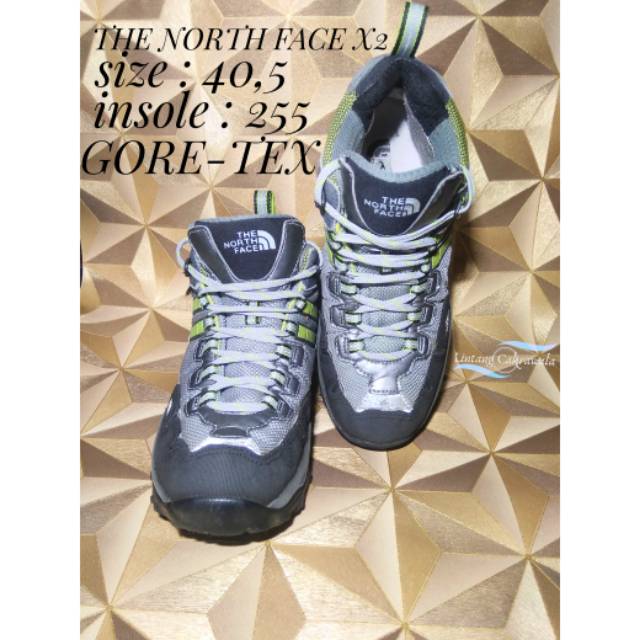 Sepatu the north face x2
