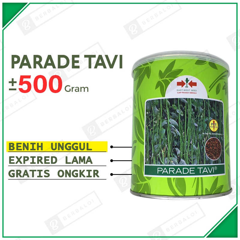 Parade Tavi Kaleng Bibit Kacang Panjang Unggul Benih Kacang Panjang Hibrida