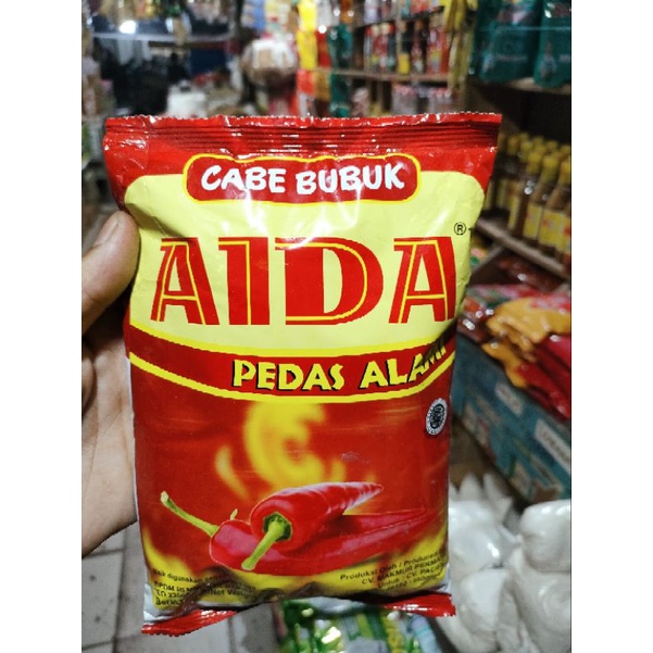 

cabe bubuk AIDA 250g