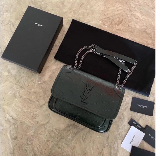 BAG YS£ Niki Chain Crinkled 9031