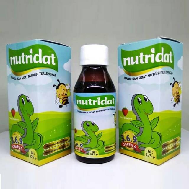 

Madu Kesehatan Anak Nutridat Madu Ikan Sidat Nutri dat Damarang 175 gram