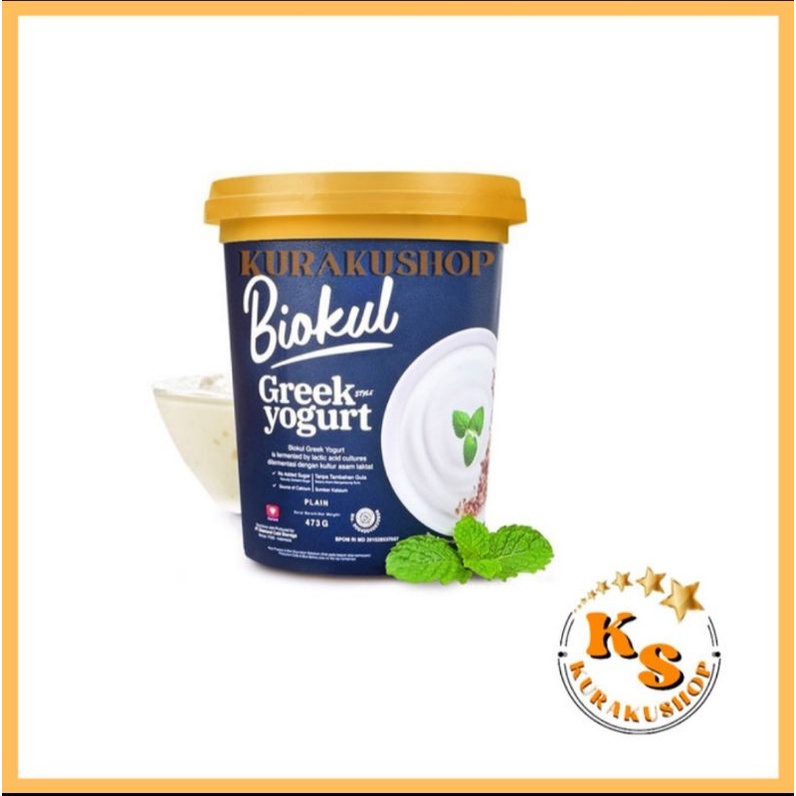 

YOGURT GREEK BIOKUL GREEK YOGURT 473 GRAM