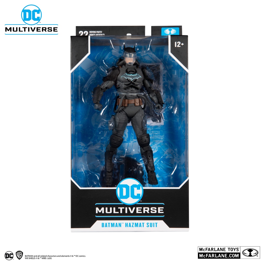 Figure Mcfarlane DC Batman Hazmat Suit Justice League the Amazo Virus