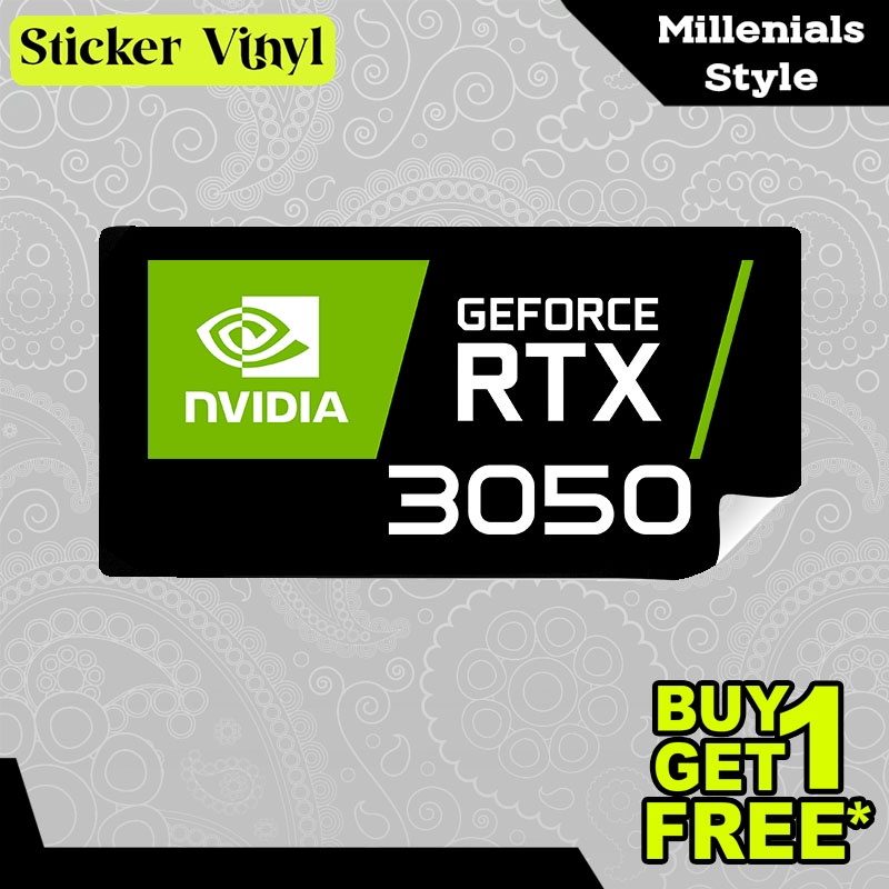 

Stiker Sticker Nvidia Geforce RTX Ray Tracing 3050 Kartu Grafis PC dan Laptop Aesthetic Bahan Vinyl Satuan Anti Air