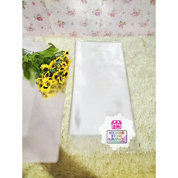 Plastik OPP polos ukuran 15 x 30 cm || Plastik Souvenir Polos || Opp polos ecer || Plastik pembungkus snack || Plastik Polos OPP