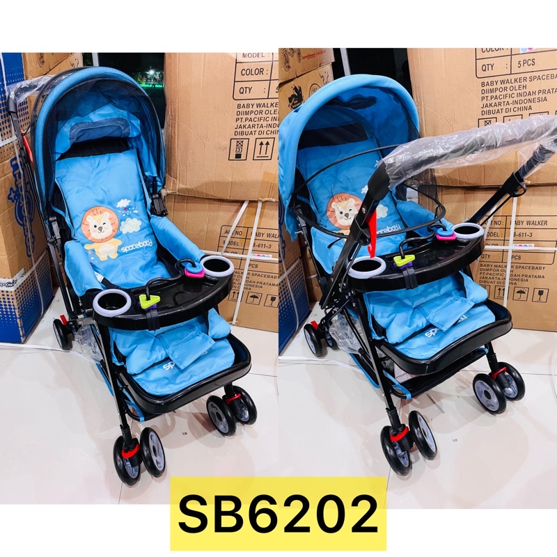 Stroller SPACE BABY SB 214 6202 SB 6215 / SB6215 / SB6202  / SB6212 / SB 330-1 SB 325-1 SB 6601-1 329-1 Kereta Dorong Bayi Hadap Depan Belakang