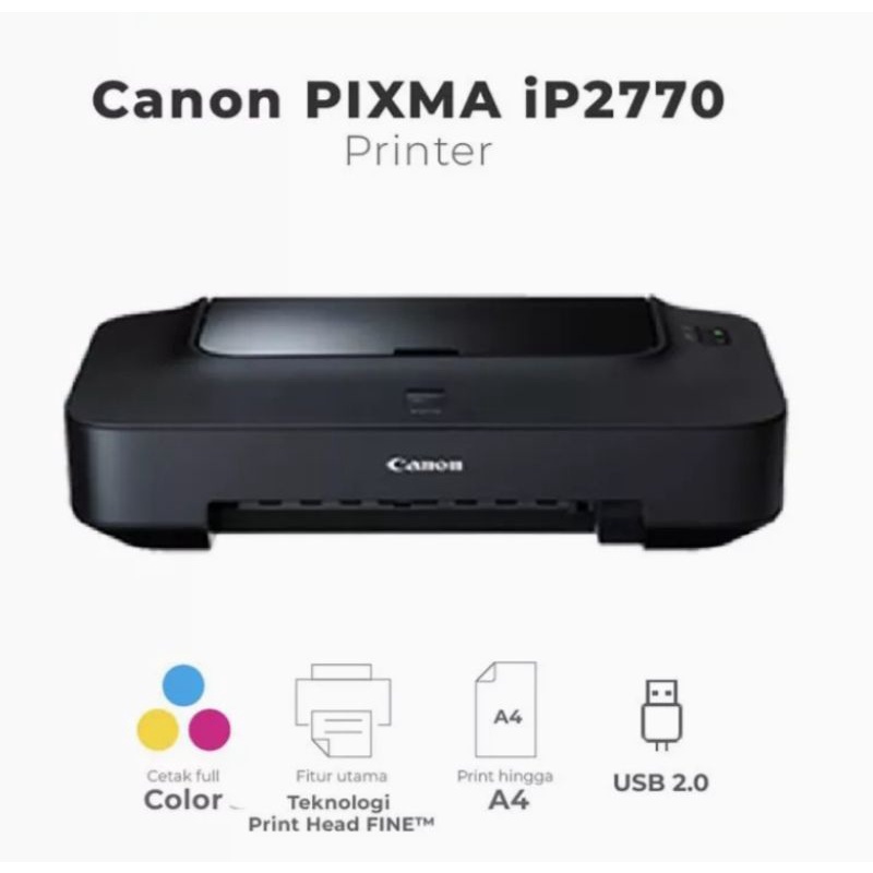 Printer Canon PIXMA iP2770 ORIGINAL GARANSI RESMI