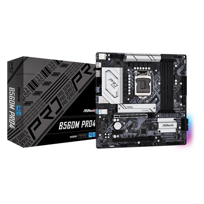 Moth | Asrock B560M Pro4 - Motherboard Intel Lga1200