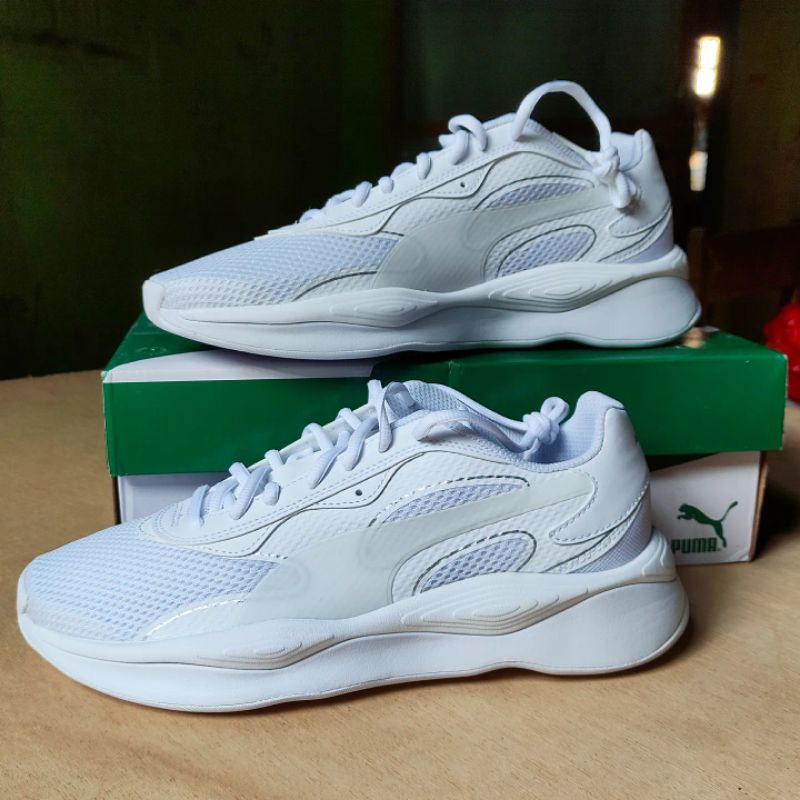 SEPATU PUMA RS PURE BASE WHITE SIZE 42,5 (ORIGINAL)