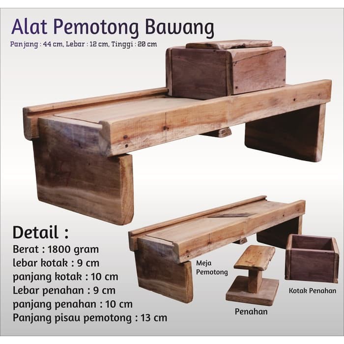 Alat Pemotong Bawang / Alat Pengiris Bawang Manual