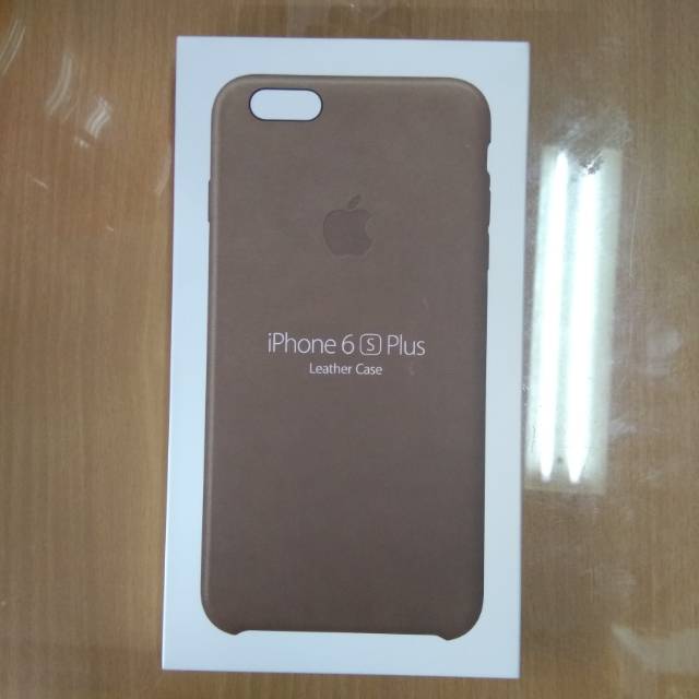 Leather Case for iPhone 6S Plus / 6 Plus - Brown - Original IBOX