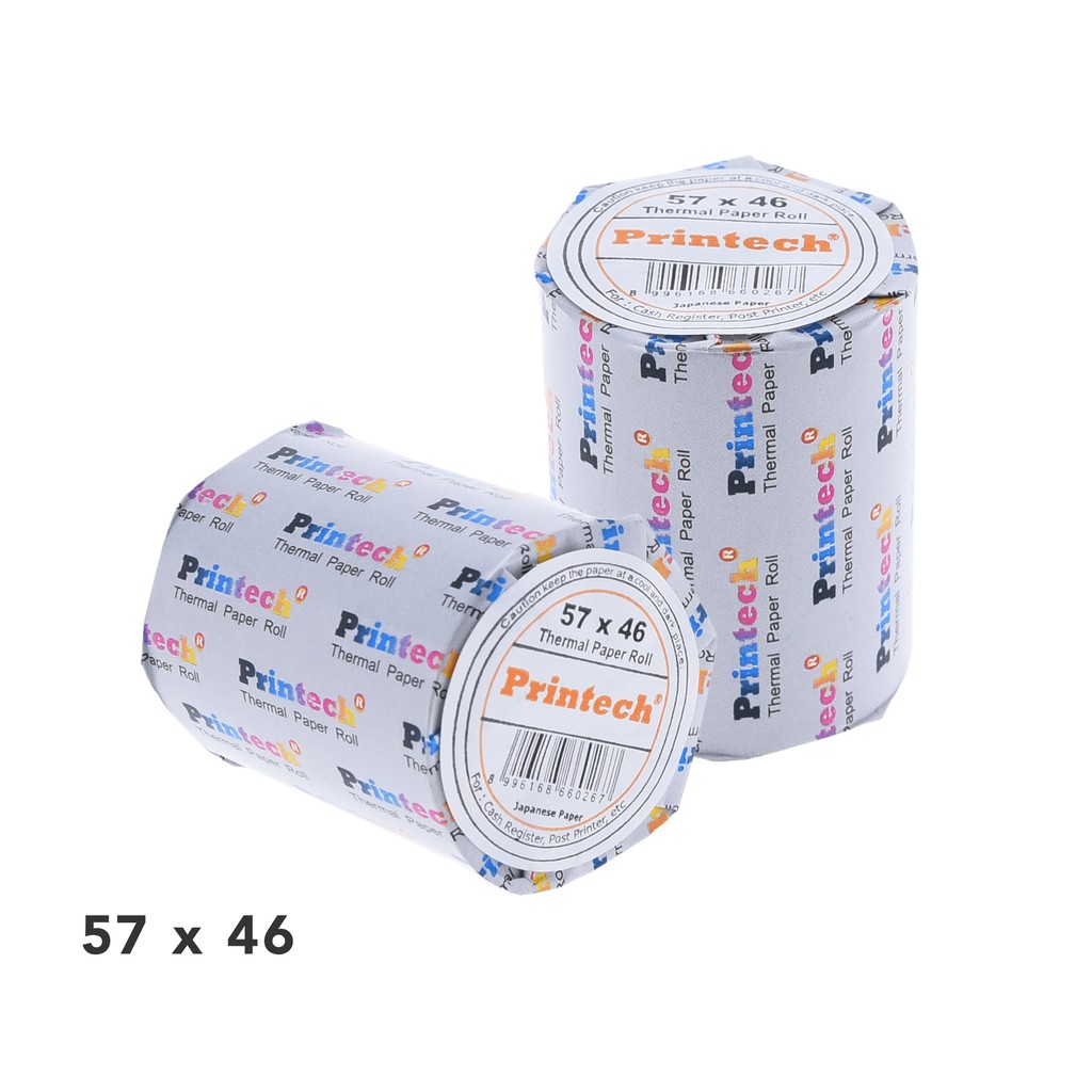 

PRINTECH Kertas Thermal Kasir 57x46 10 Roll - 03012-2