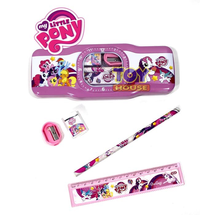 

Kotak Pensil Little Pony No.3348 - Paket Alat Tulis Sekolah Anak
