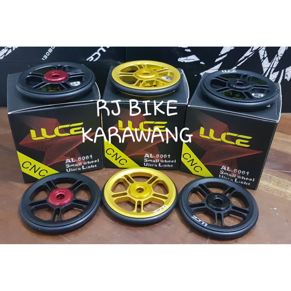 Luce Wheels CNC AL6061 Easy Wheel Folding Bike Roda untuk pikes brompton threesixty dan lainnya