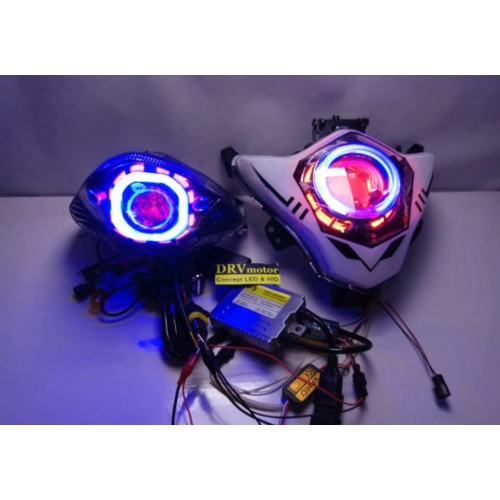 Promo PAKET PROJIE MH1 BALLAST AC SATRIA FU FACELITE DAN STOPLAMP PROJIE LED Murah